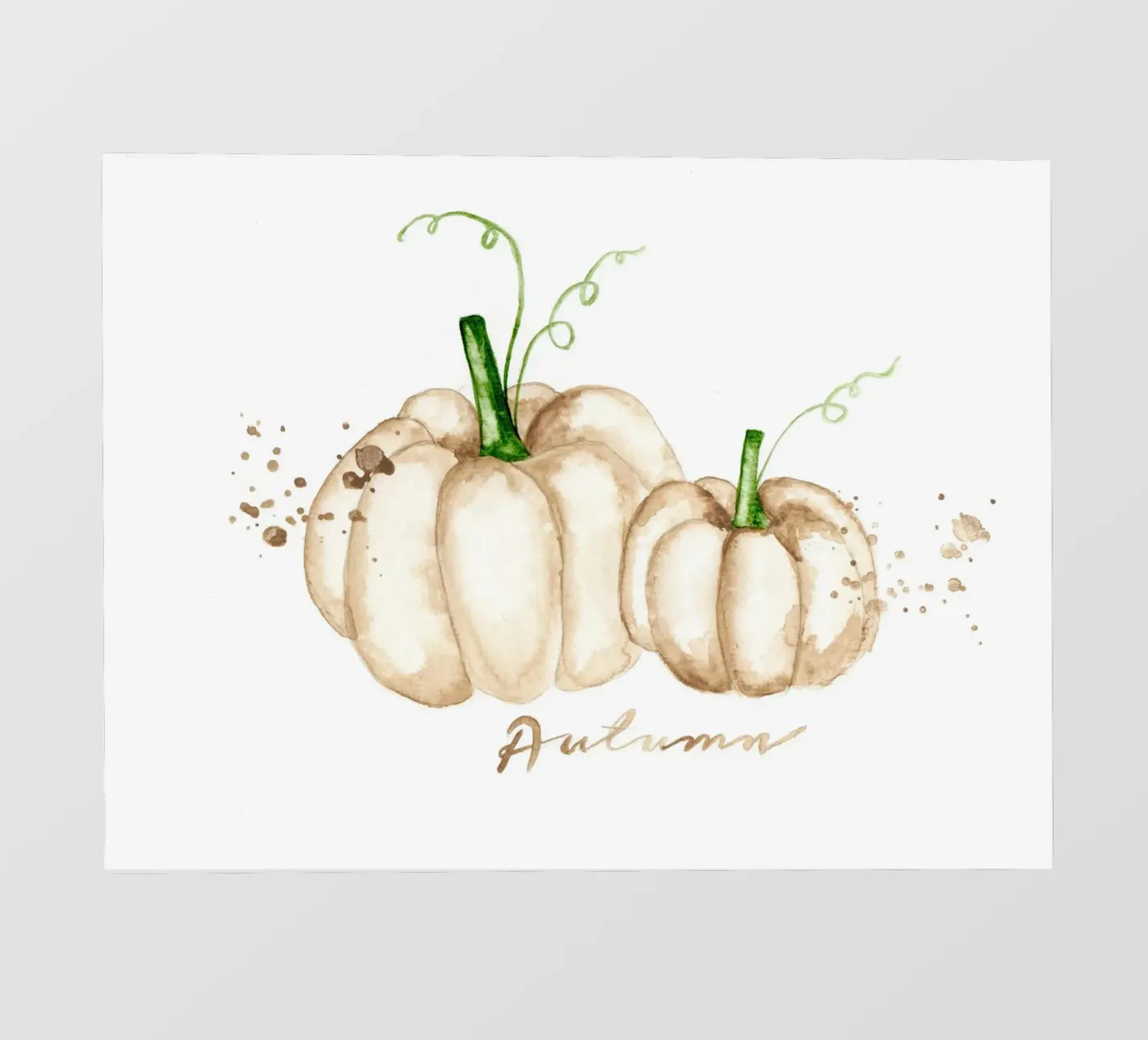 white pumpkins pellicola backlit da Nathys_illustration
