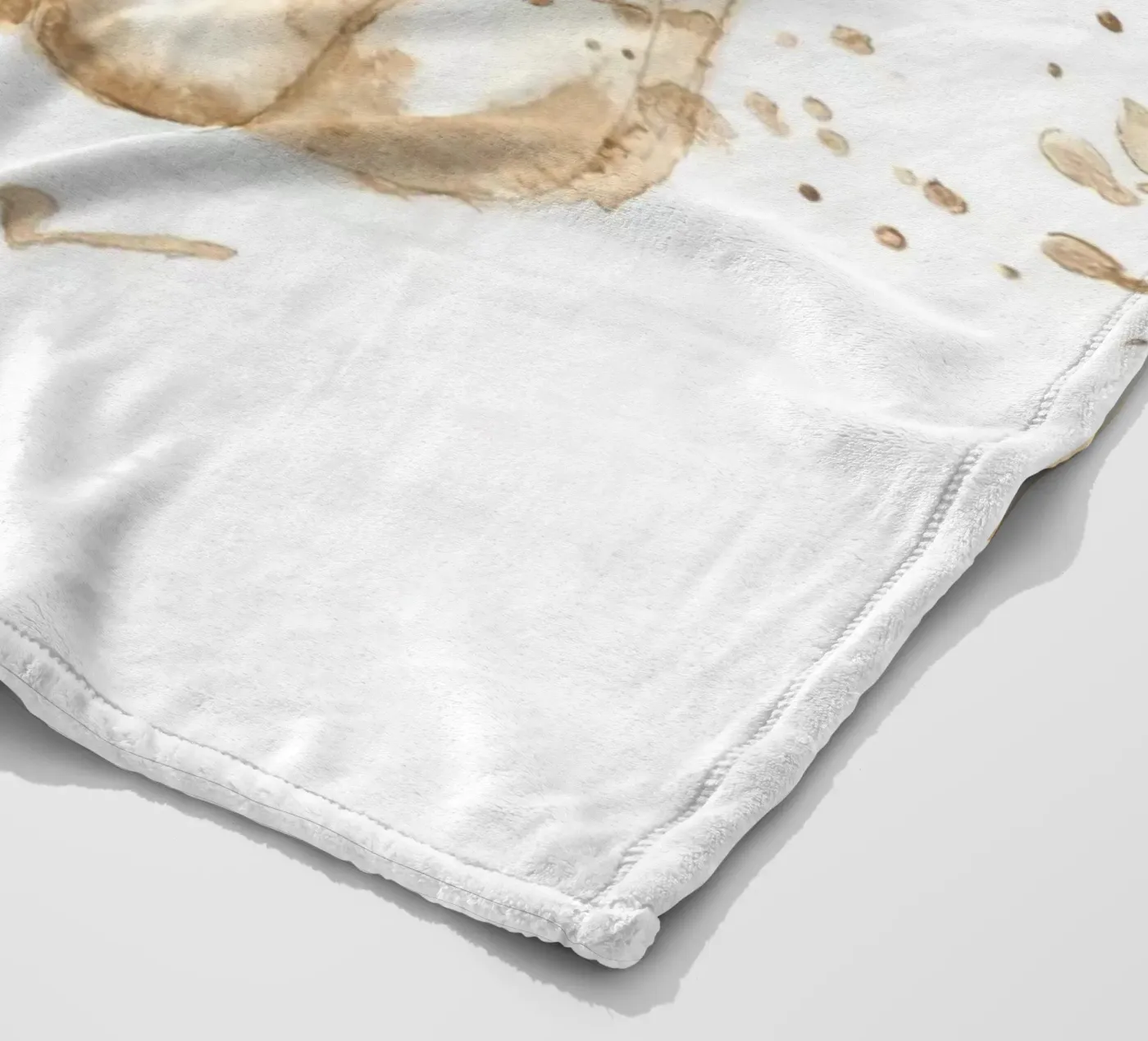 white pumpkins Fleecedecke von Nathys_illustration