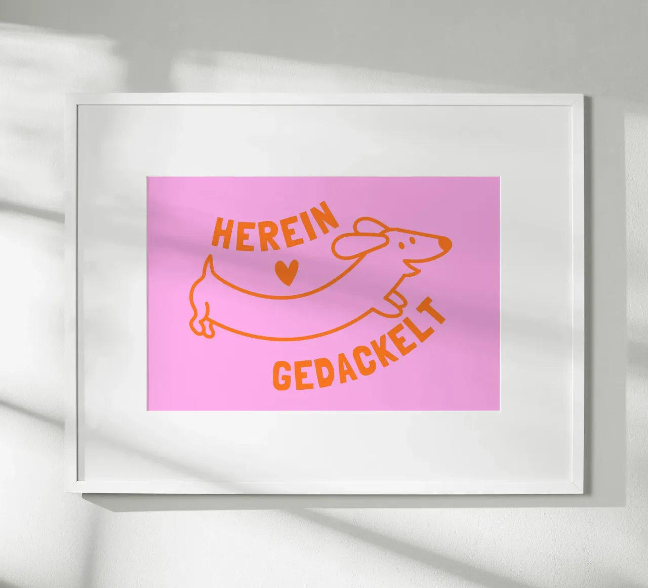 Hereingedackelt - viele Farben poster da Ohkimiko