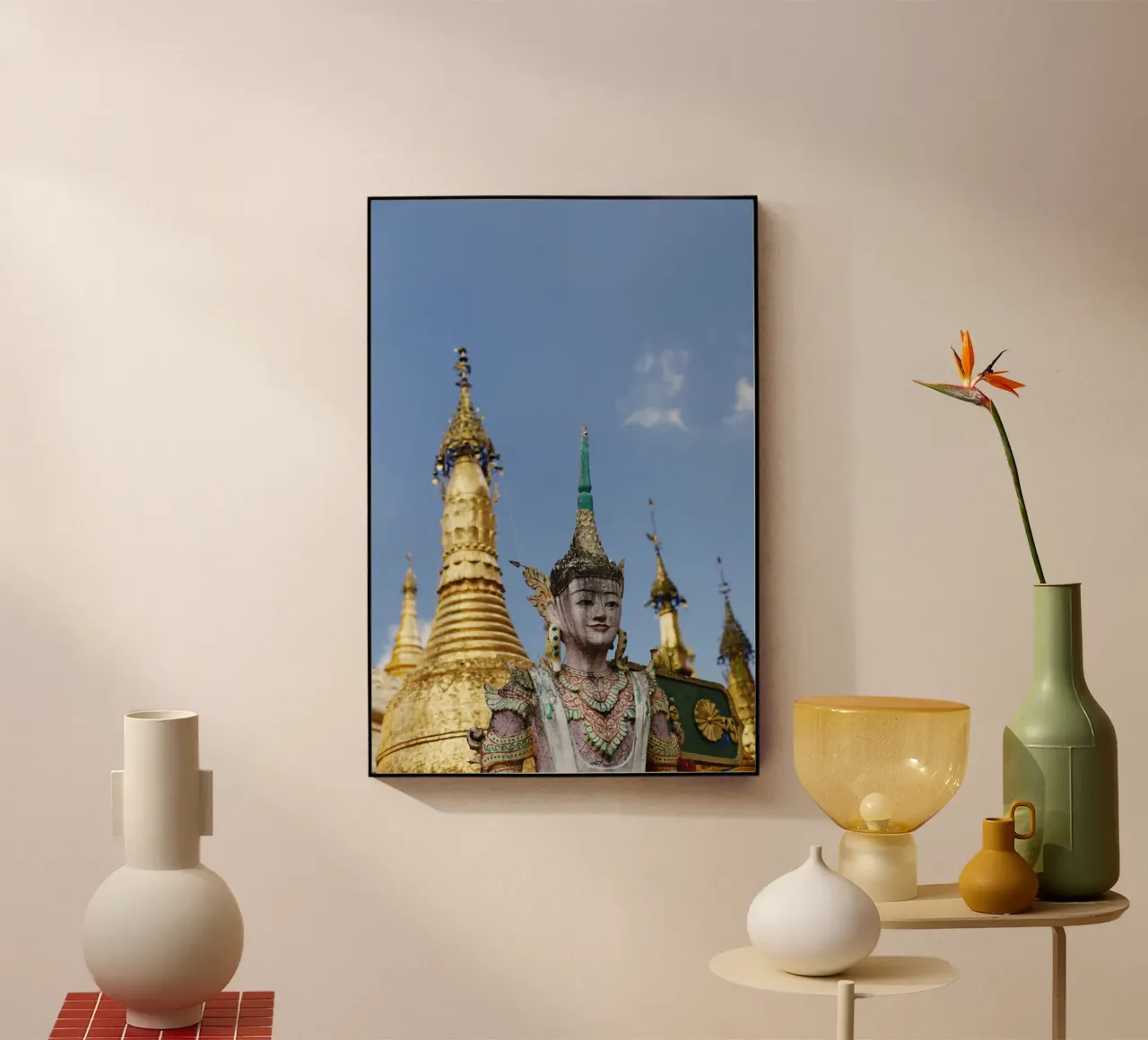 Myanmar plexiglass da fotokunst