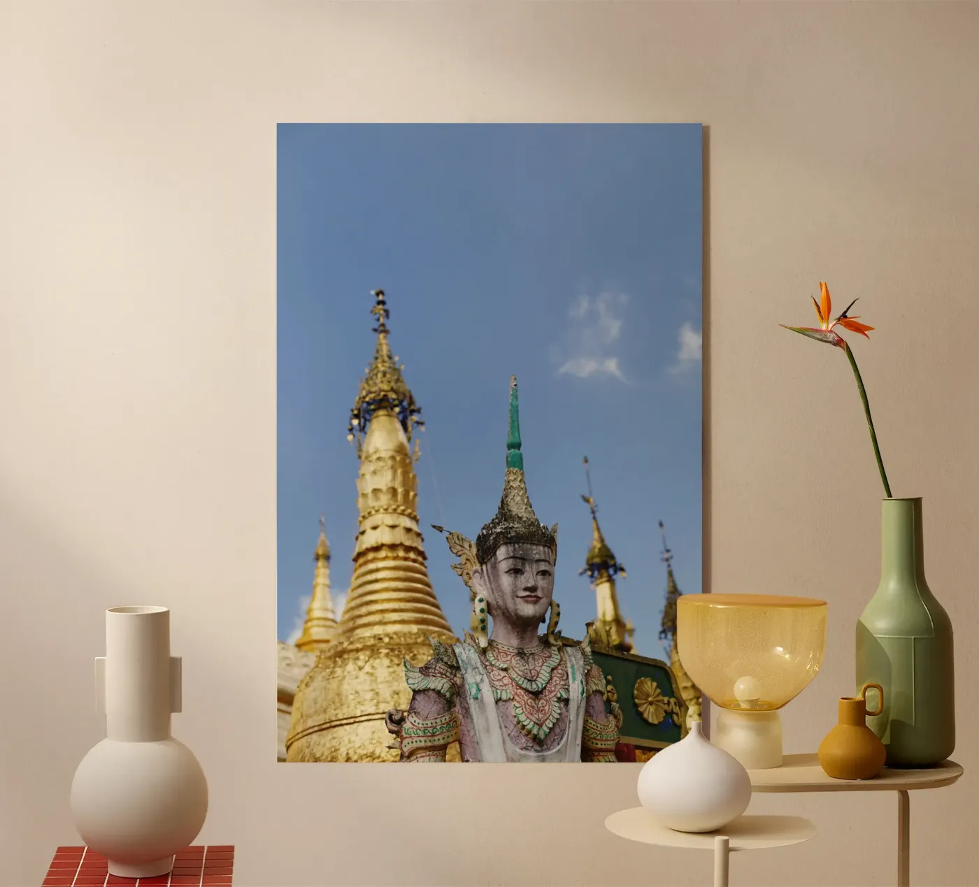 Myanmar Acryl-Glas von fotokunst
