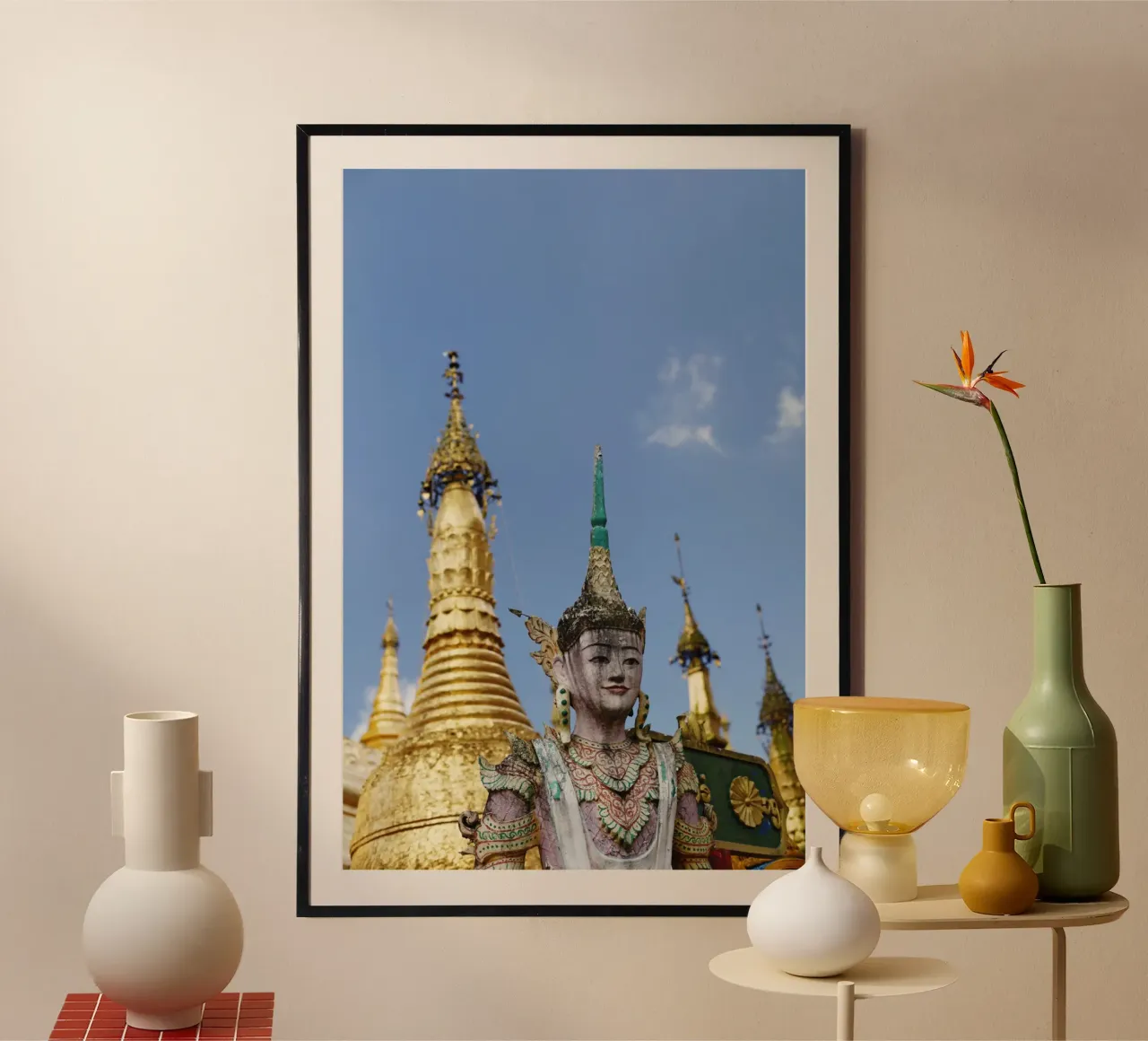 Myanmar poster da fotokunst