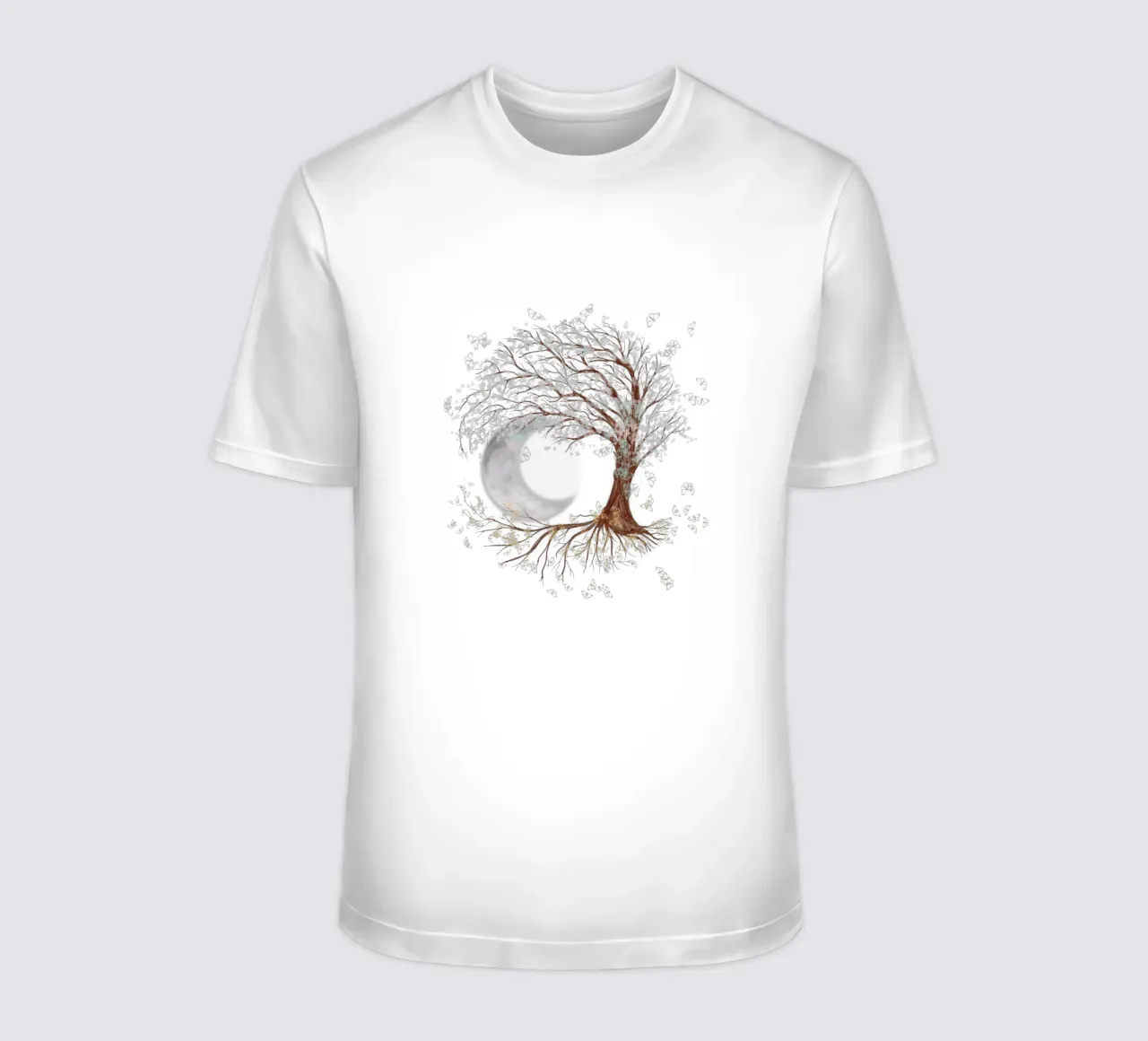 L'albero della vita nella notte t-shirt da BwiseLizzy