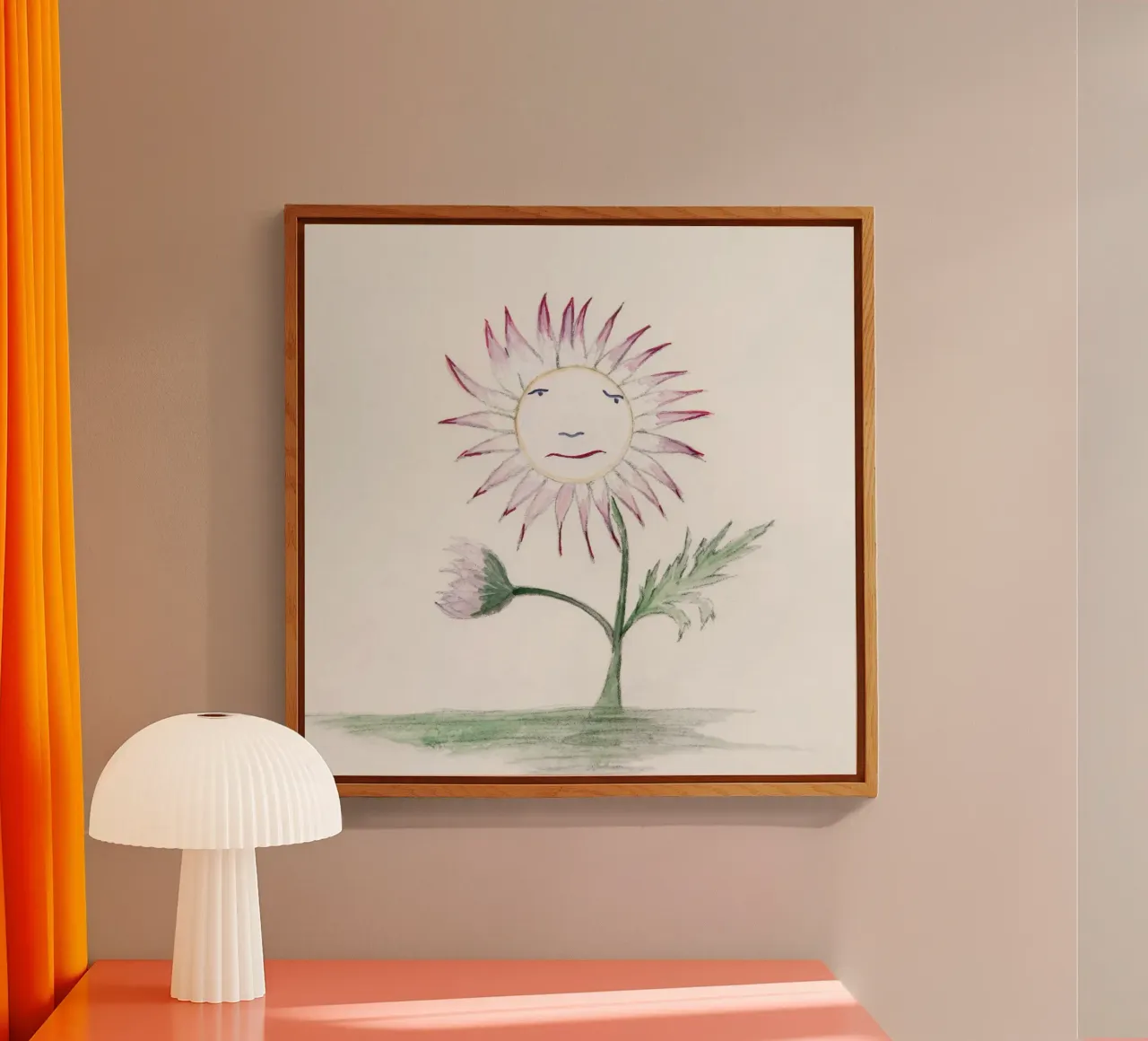 Sunflower plexiglass da vintageshop