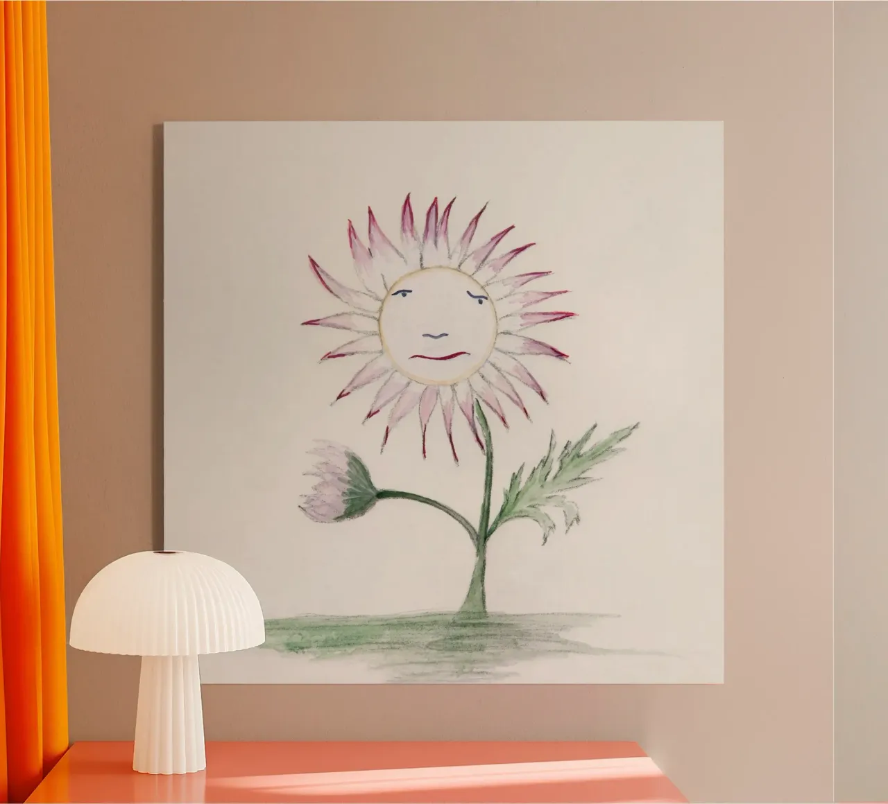 Sunflower plexiglass da vintageshop