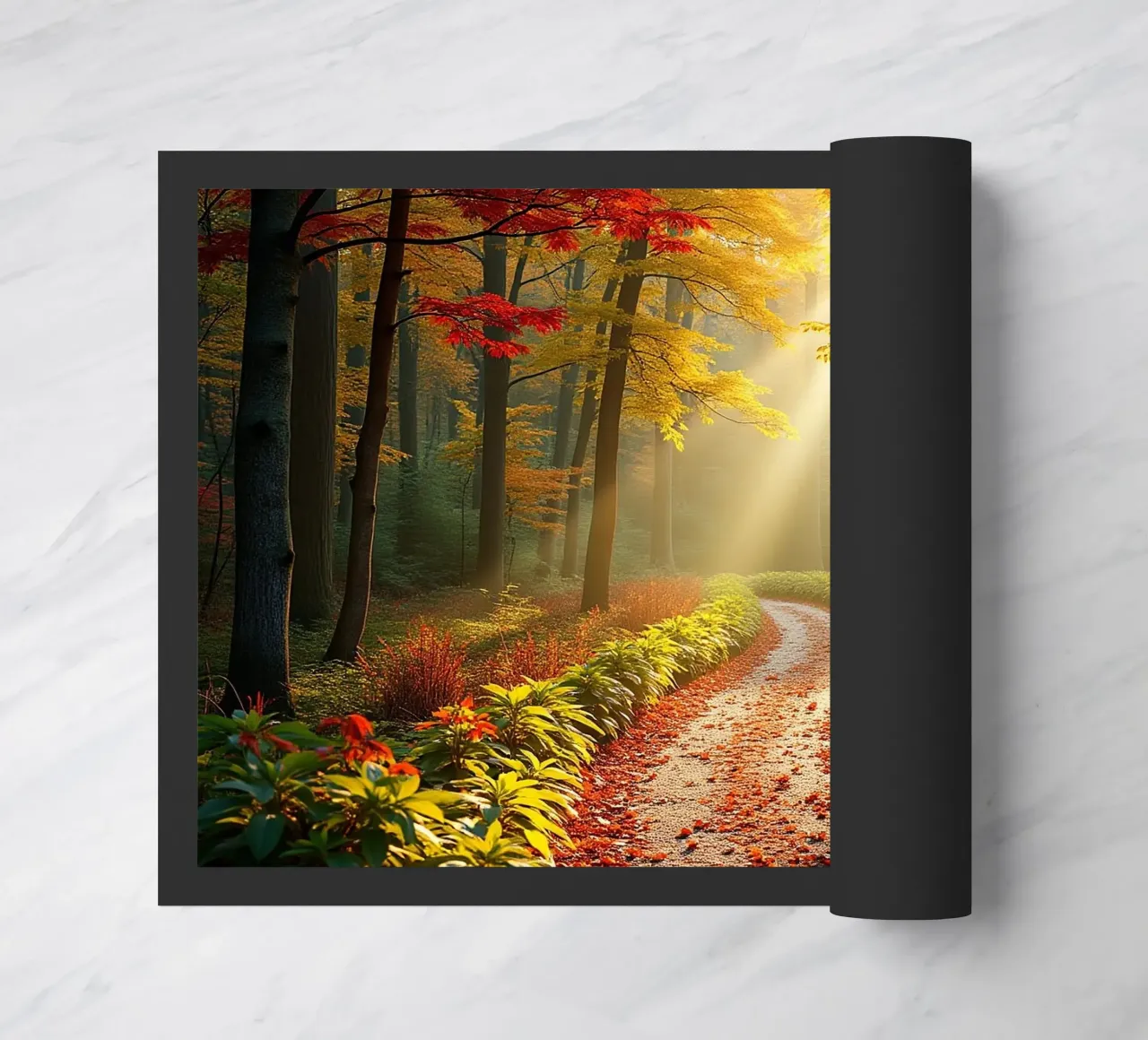 Percorso_forestale_autunno_1 zerbino da Fantasie & Mystikwelten by LK