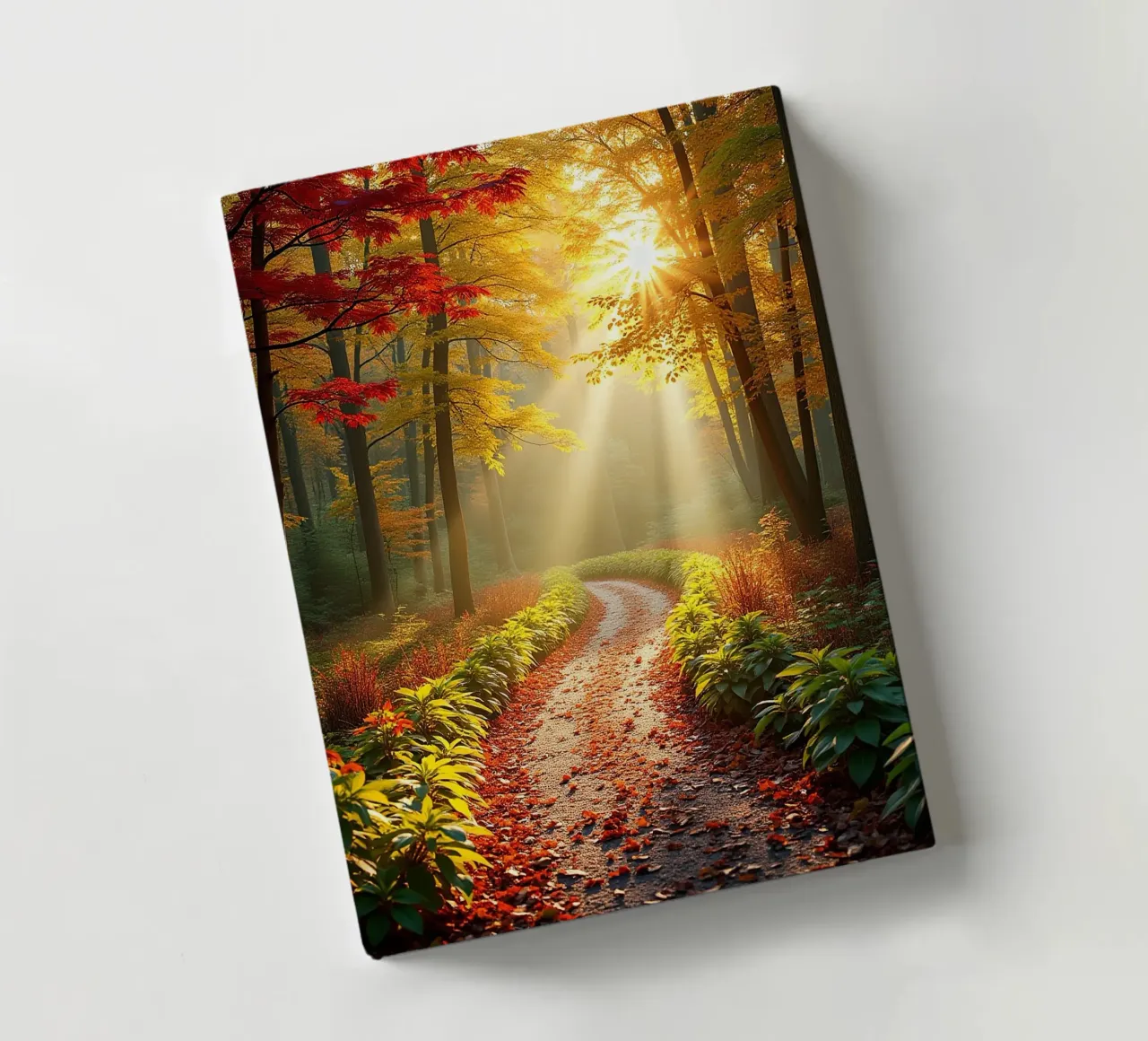 Forest_path_autumn_1 notebook by Fantasie & Mystikwelten by LK