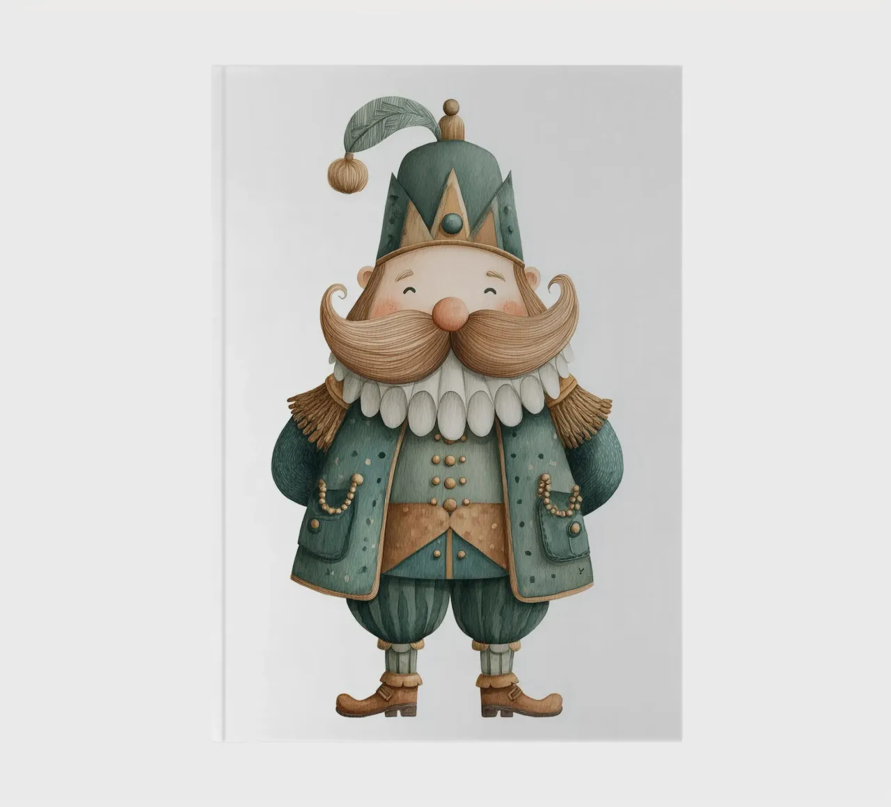 Smiling duke poster notebook by Kid’s Dream