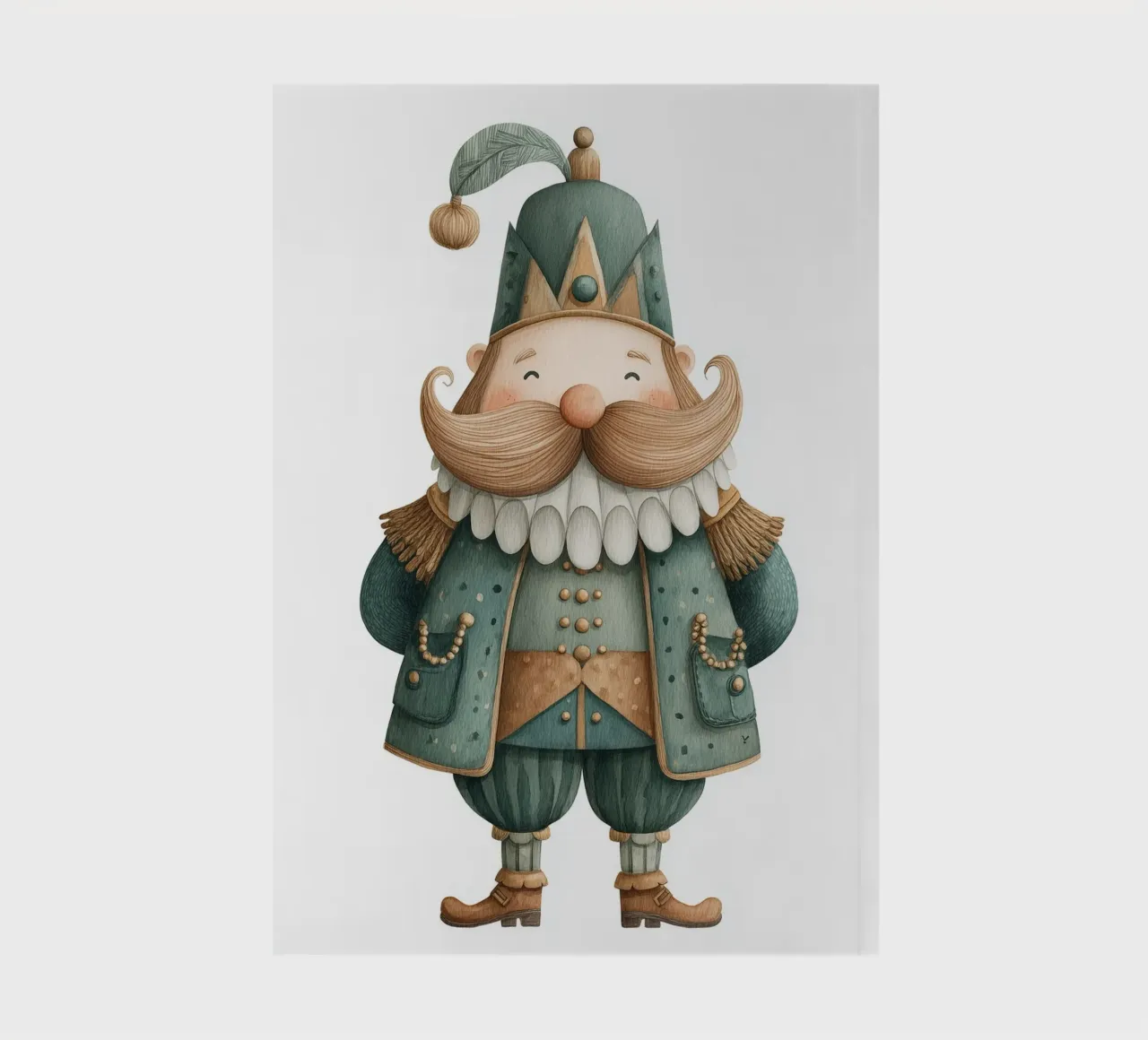 Smiling duke poster notebook by Kid’s Dream