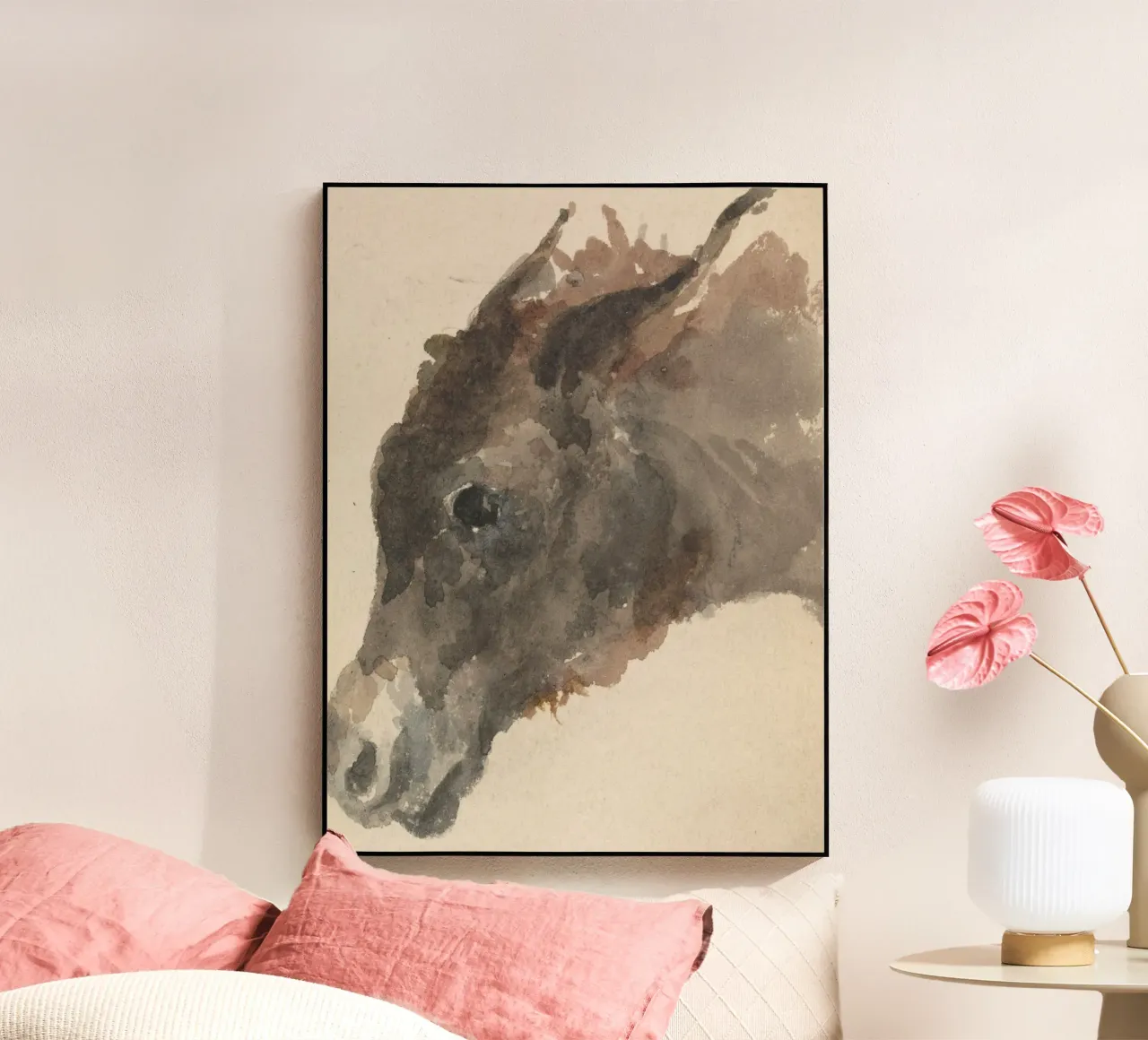 Head of a Donkey plexiglass da vintageshop