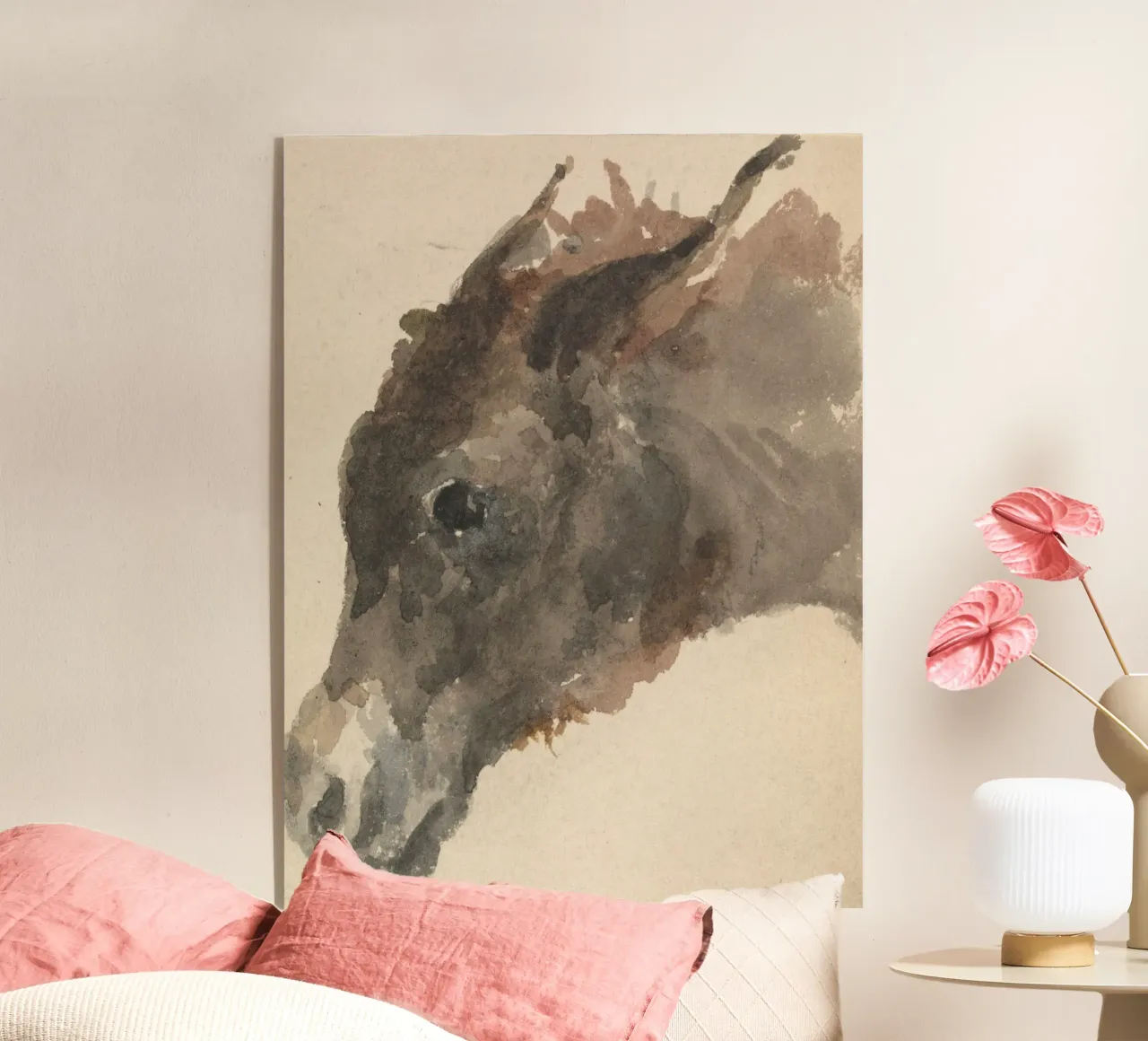 Head of a Donkey plexiglass da vintageshop