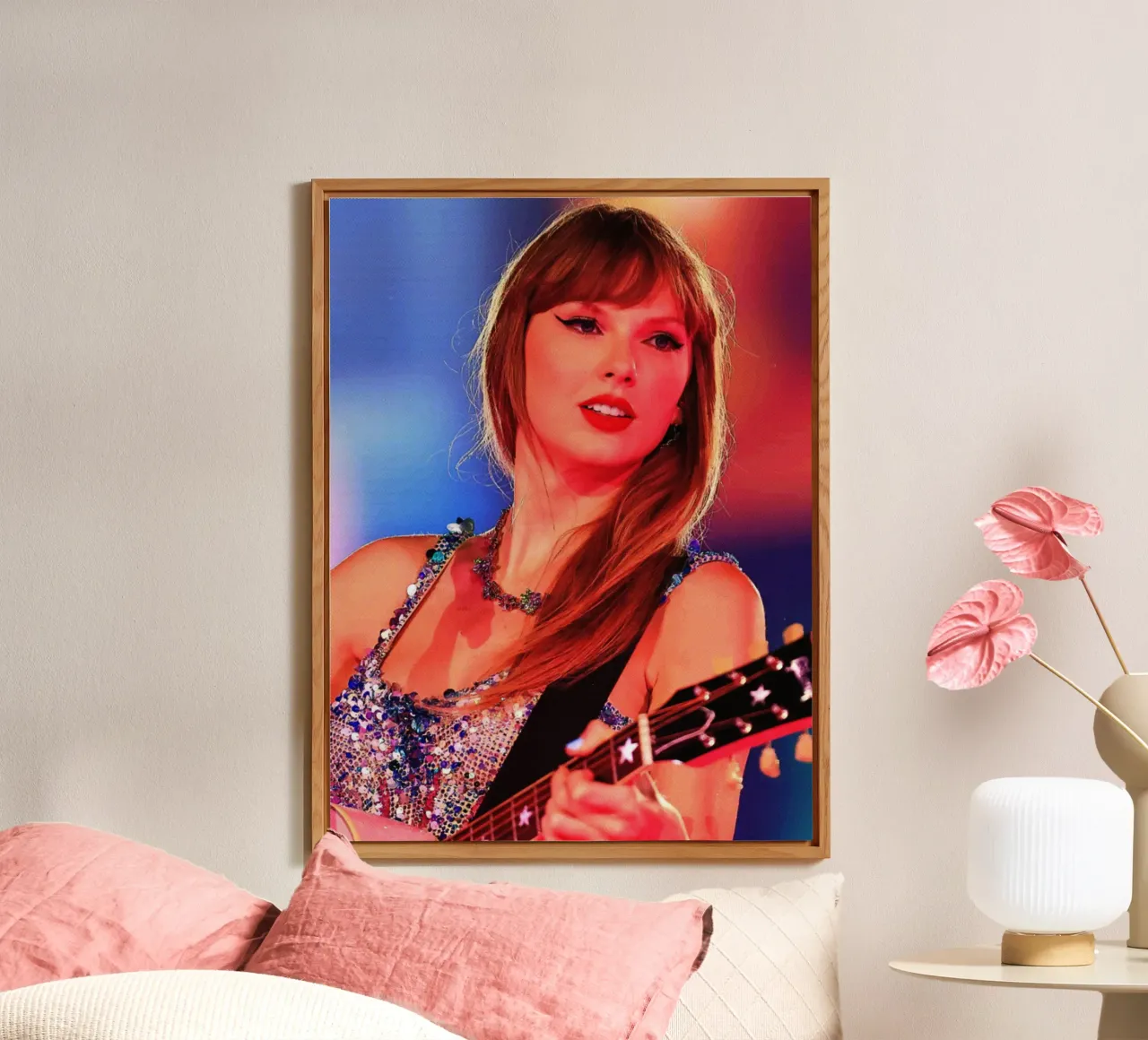 Taylor Swift alluminio dibond da Torres 9
