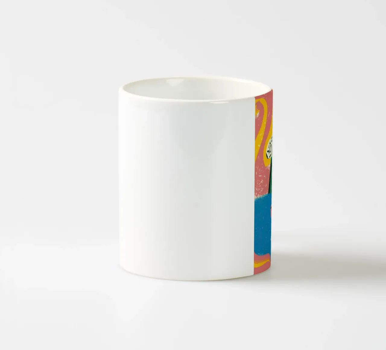 Every Pause is a Poem tazza in ceramica da Clara August