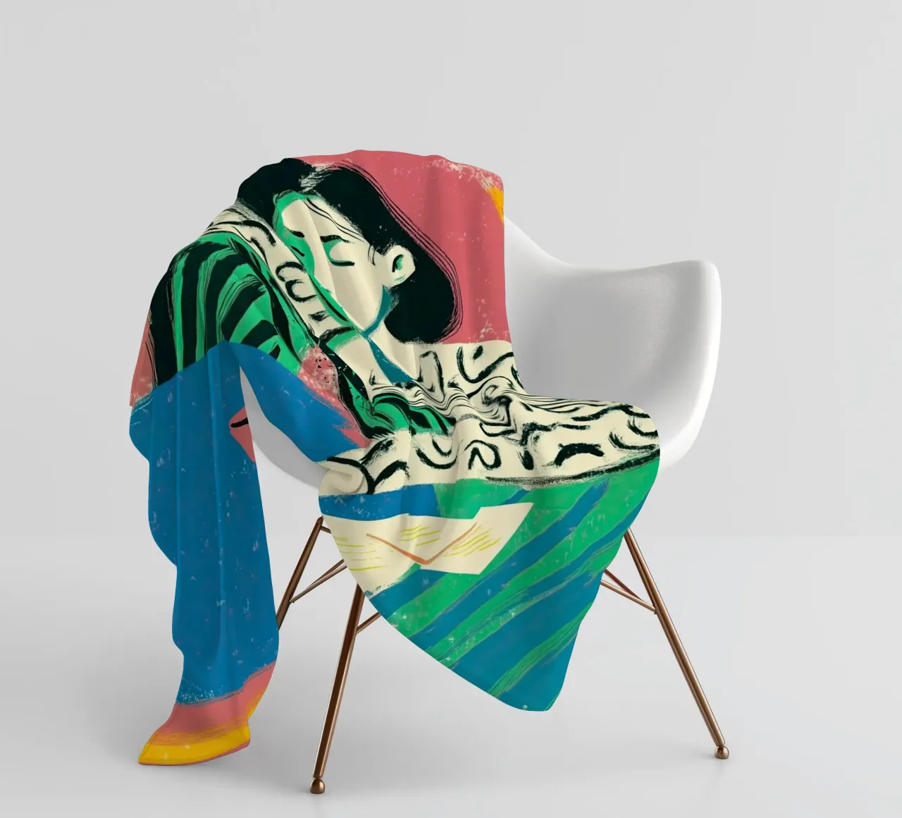 Every Pause is a Poem coperta in pile da Clara August