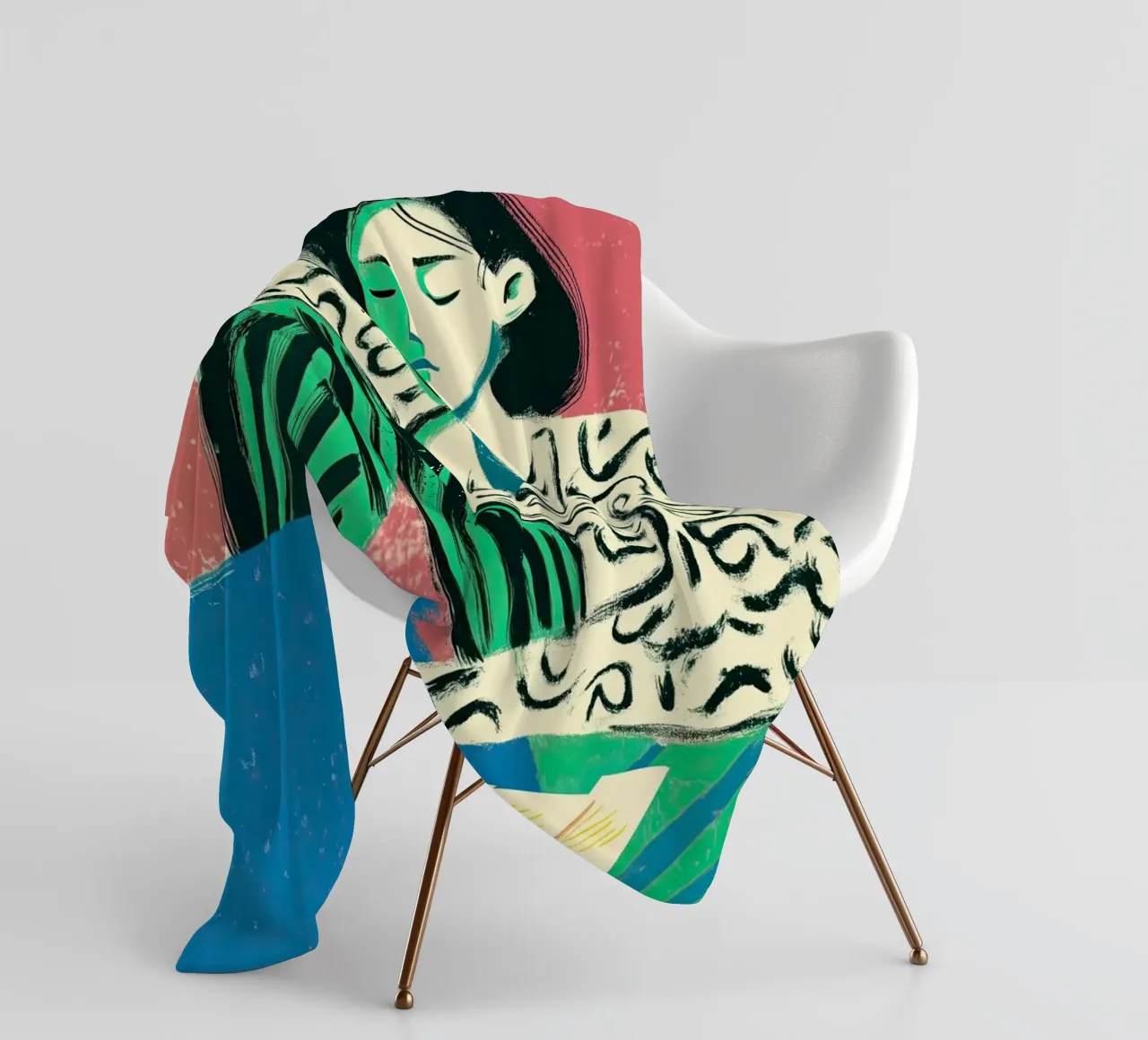 Every Pause is a Poem coperta in pile da Clara August