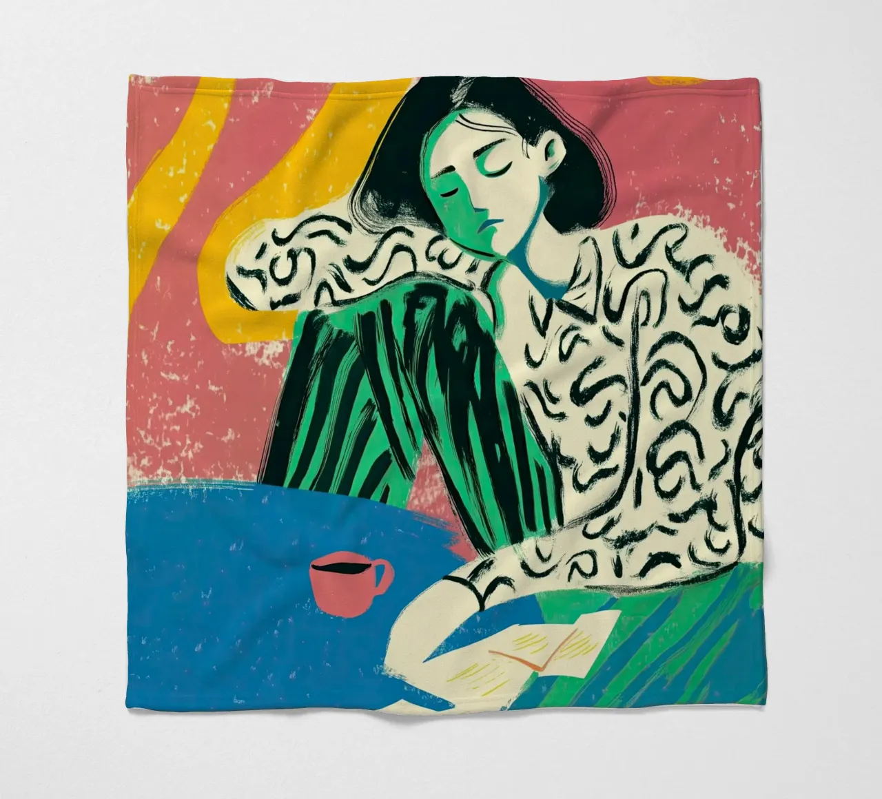 Every Pause is a Poem coperta in pile da Clara August