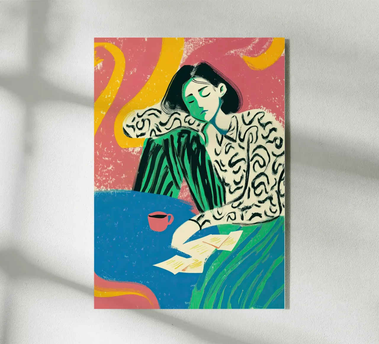 Every Pause is a Poem plexiglass da Clara August