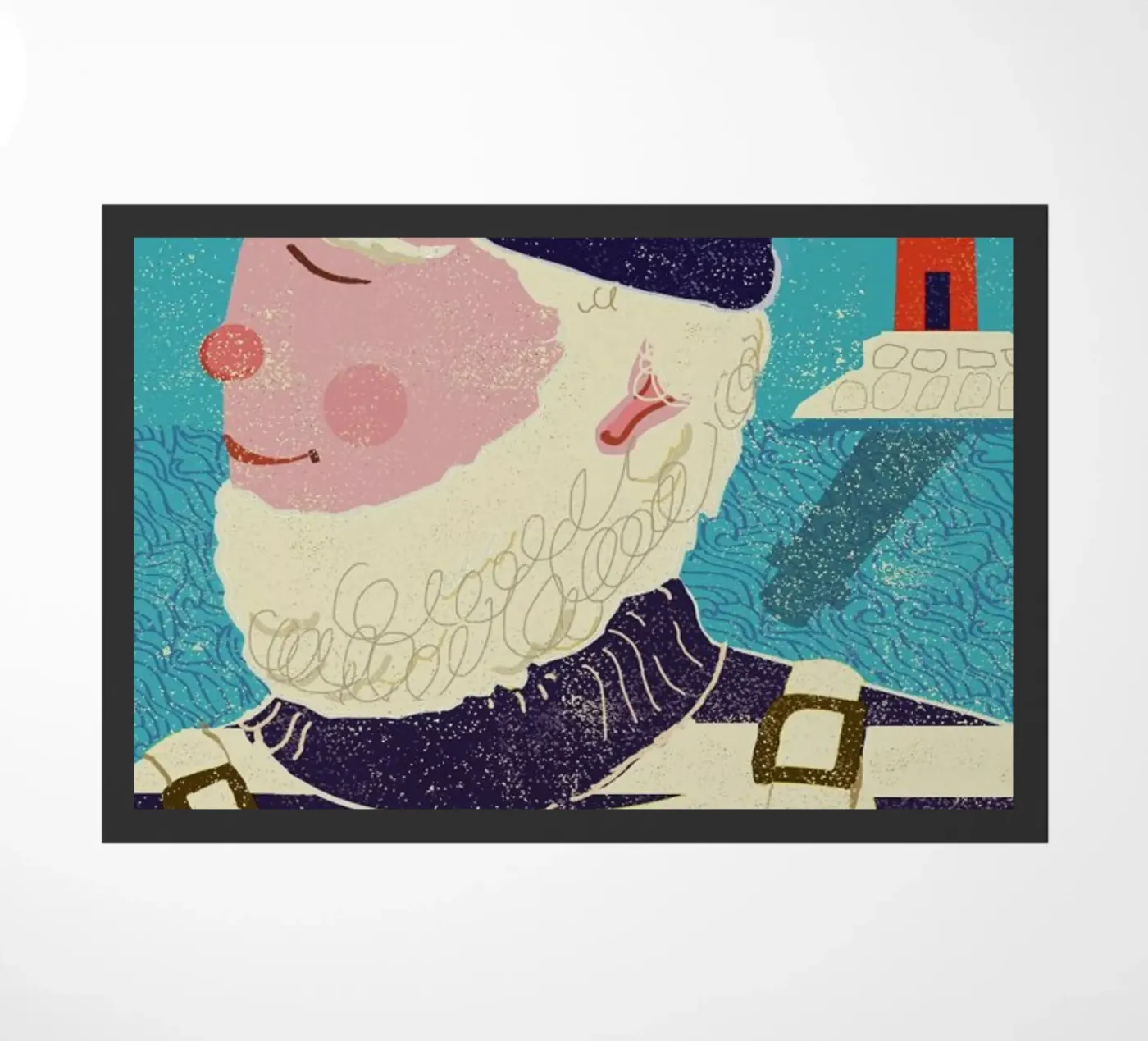 Ahoy! deurmat van Rocket68