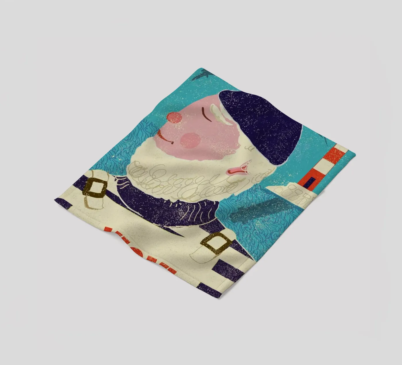 Ahoy! fleecedeken van Rocket68