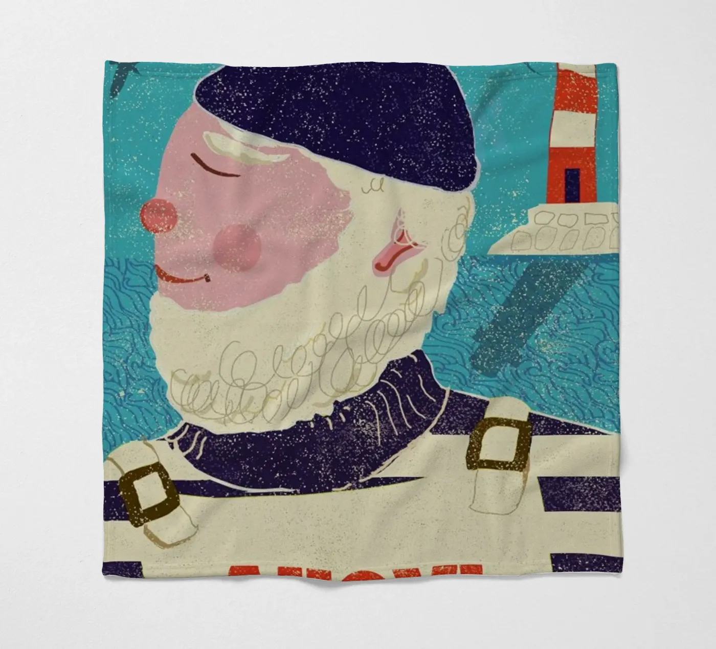 Ahoy! fleecedeken van Rocket68