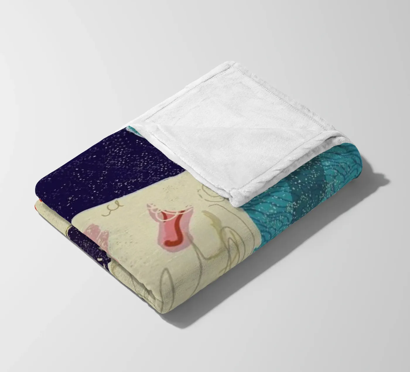 Ahoy! fleecedeken van Rocket68