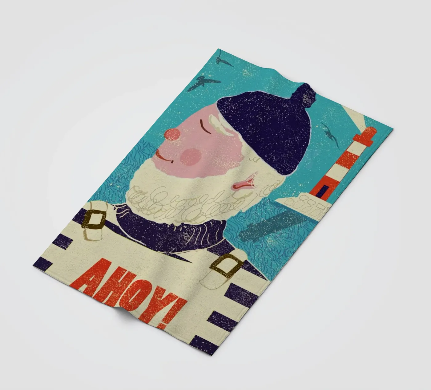 Ahoy! fleecedeken van Rocket68