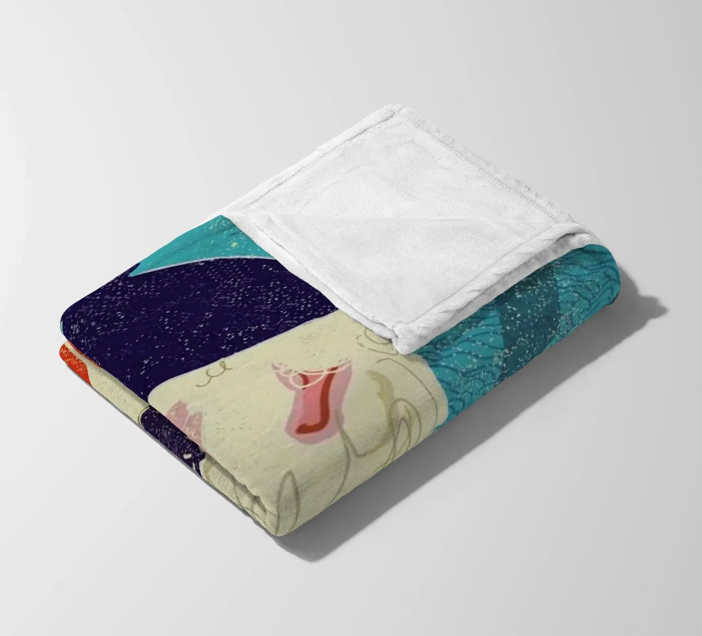 Ahoy! fleecedeken van Rocket68