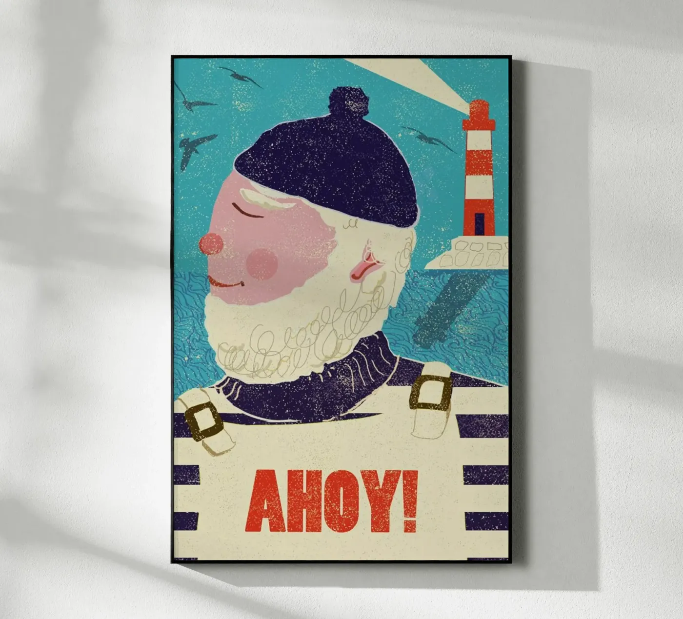 Ahoy! Acryl-Glas von Rocket68