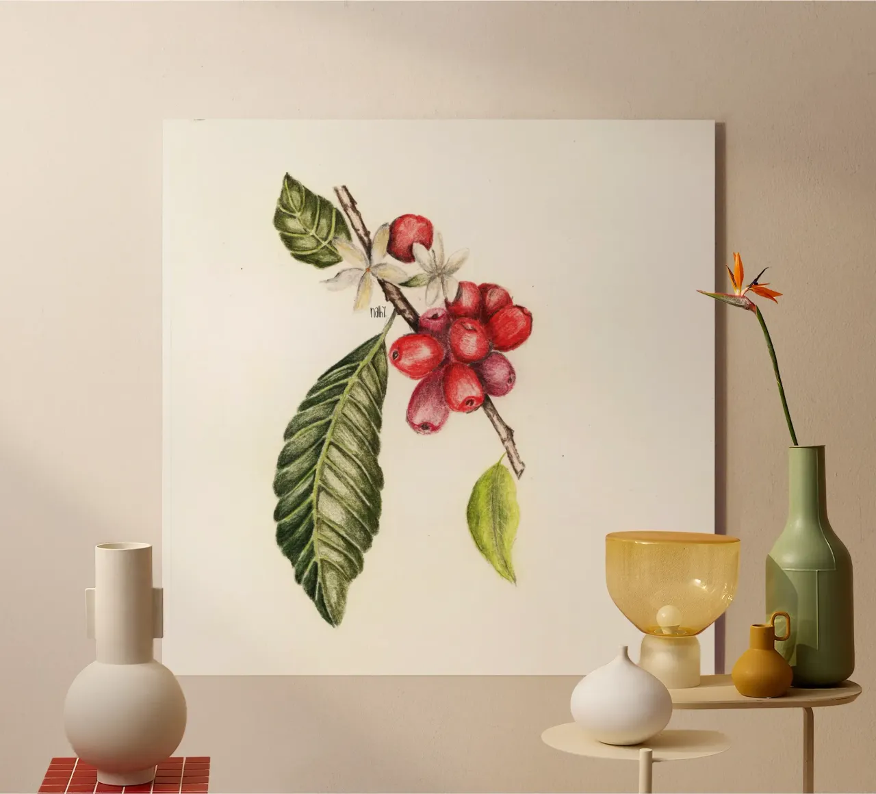 coffee arabica plexiglass da Nathys_illustration