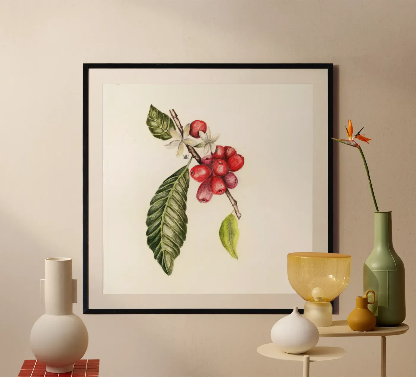 coffee arabica poster da Nathys_illustration