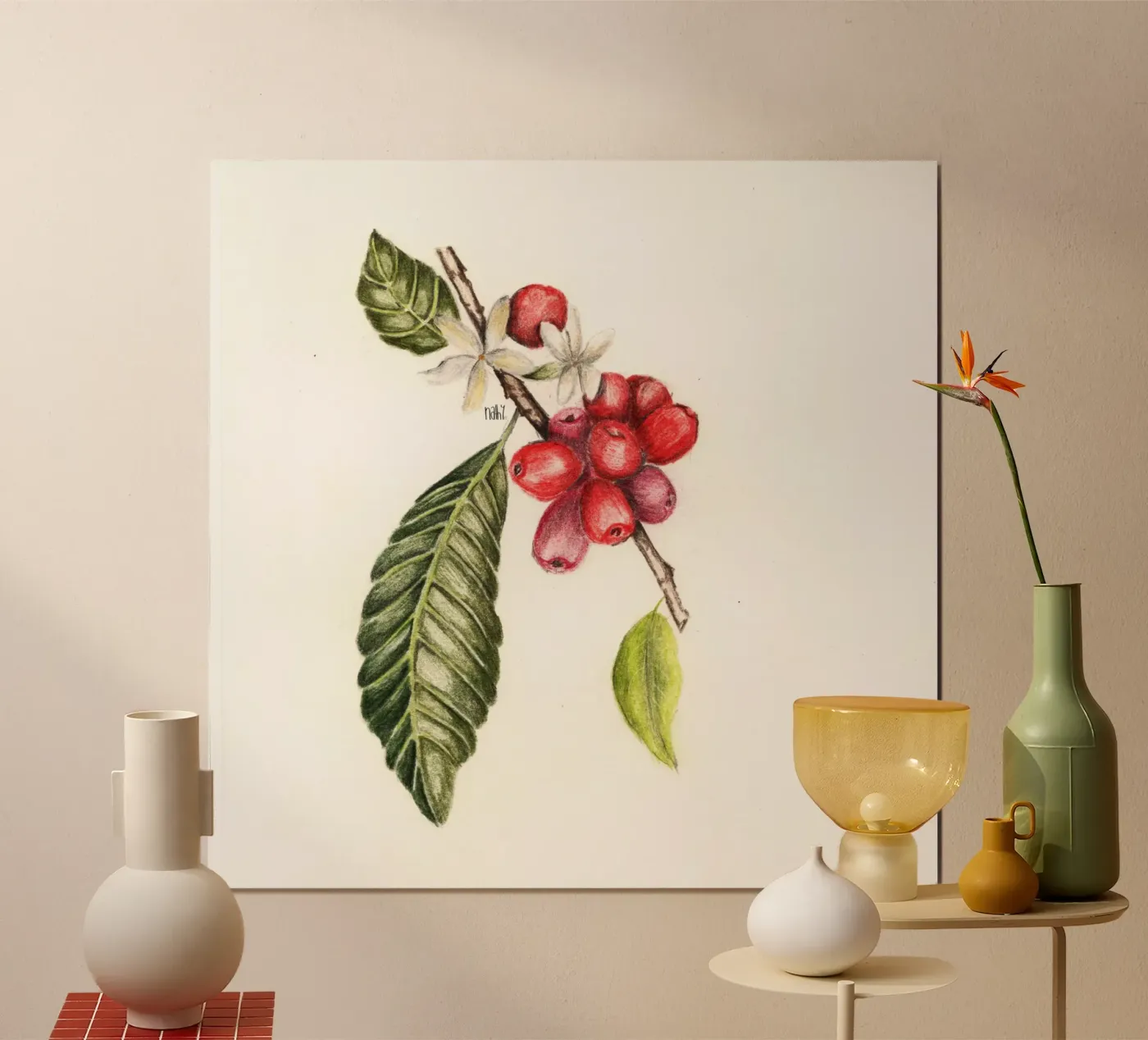 coffee arabica poster da Nathys_illustration
