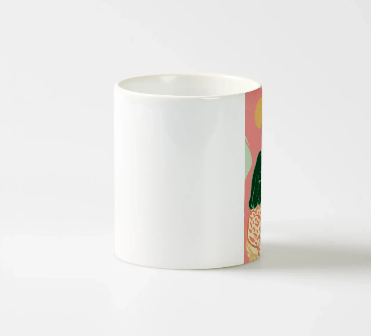 Morning, Be Gentle With Me tazza in ceramica da Clara August