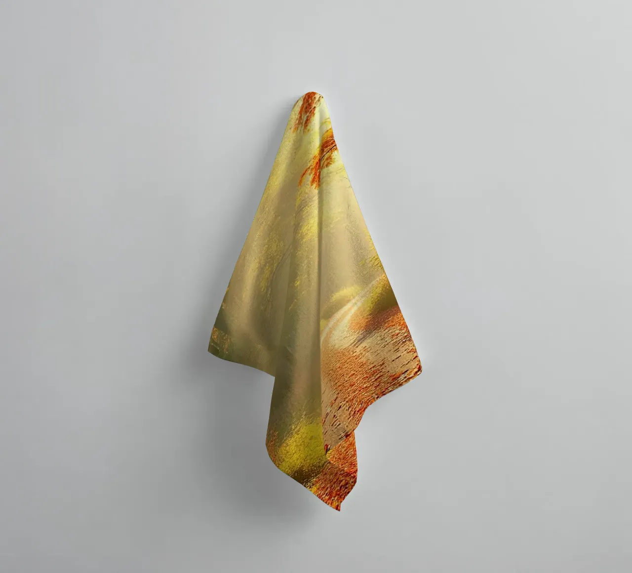 Forest_path_autumn_2 towel by Fantasie & Mystikwelten by LK
