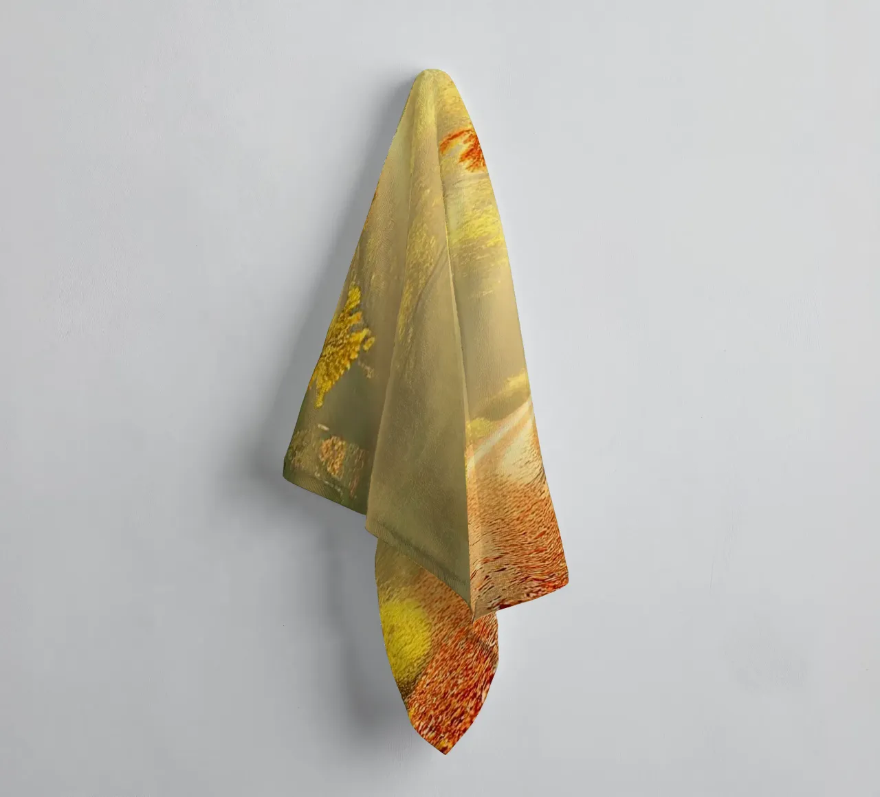 Forest_path_autumn_2 towel by Fantasie & Mystikwelten by LK
