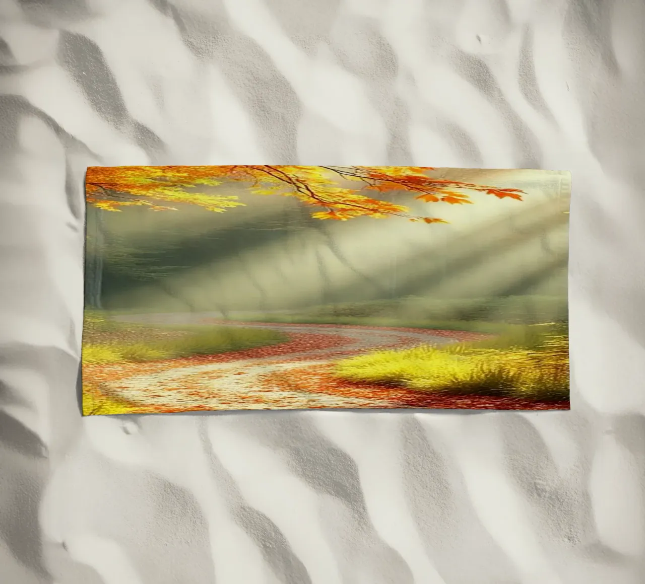 Percorso_bosco_autunno_3 telo mare da Fantasie & Mystikwelten by LK