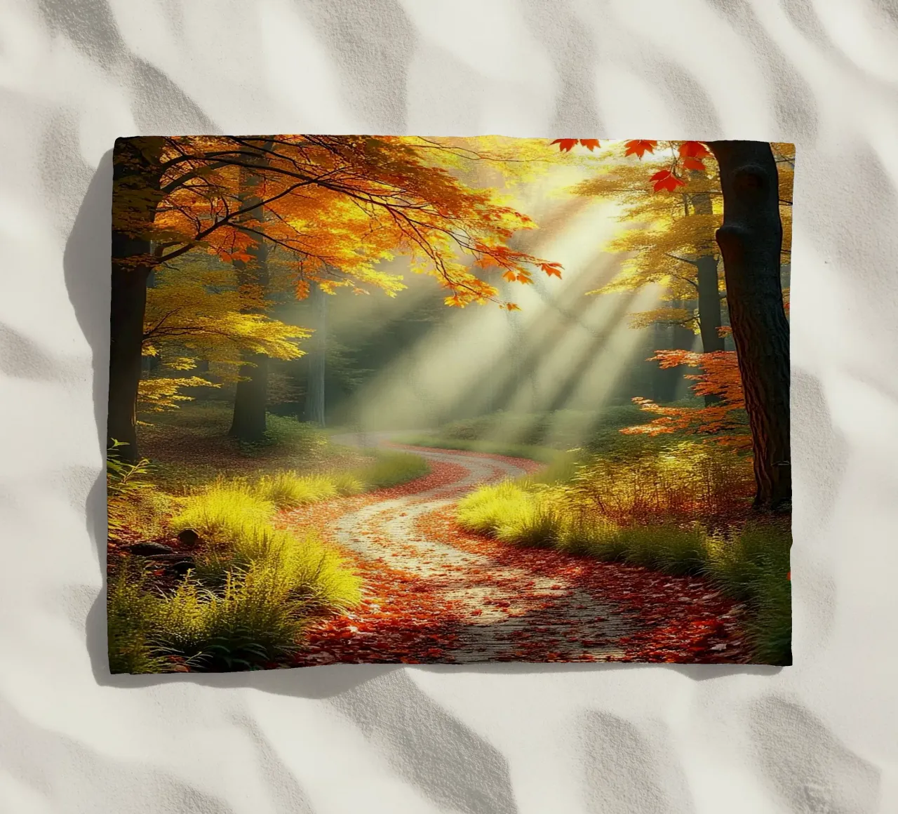Percorso_bosco_autunno_3 telo mare da Fantasie & Mystikwelten by LK