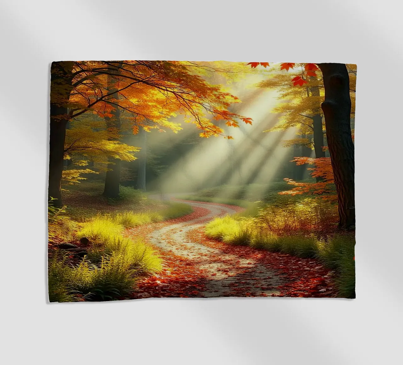 Percorso_bosco_autunno_3 telo mare da Fantasie & Mystikwelten by LK