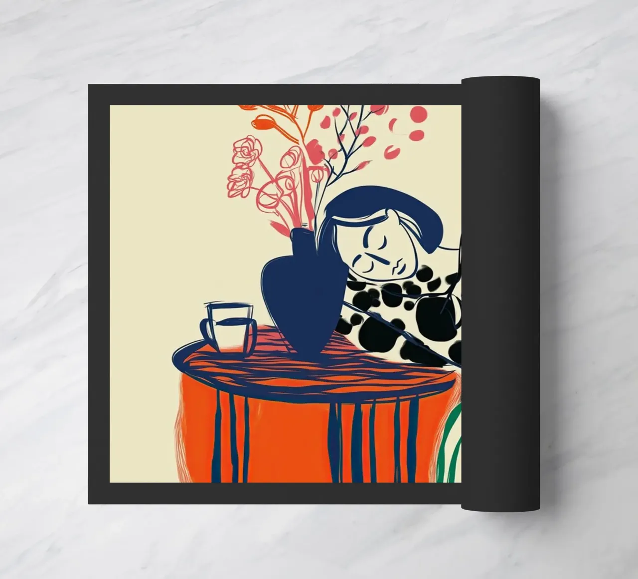 Coffee, Flowers, and Quiet Hours zerbino da Clara August