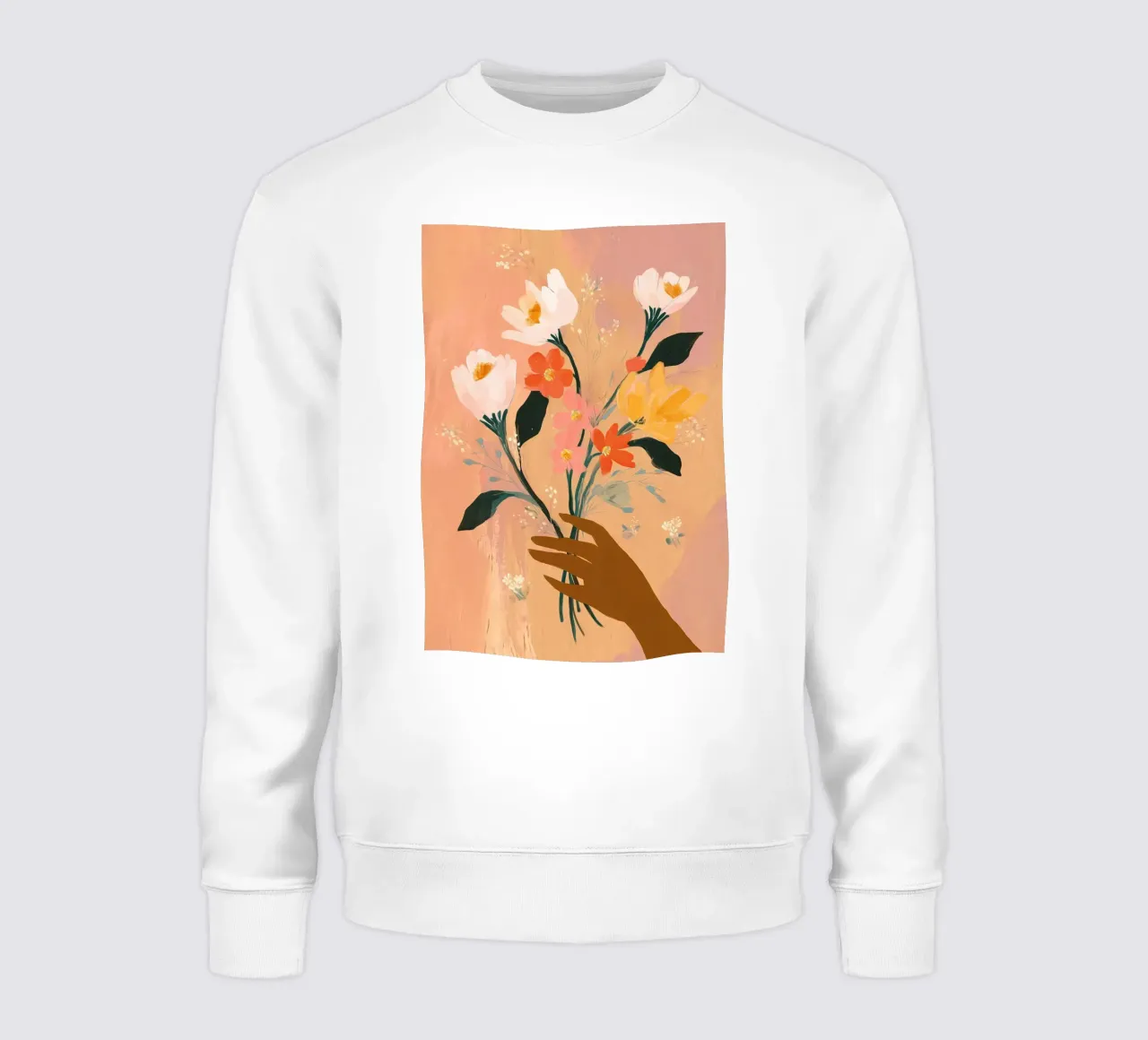 Every Flower is a Thank You felpa da Clara August
