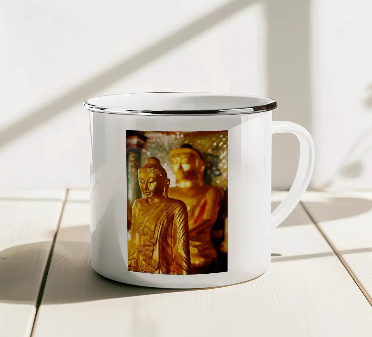 Myanmar tazza in smalto da Simon Koy