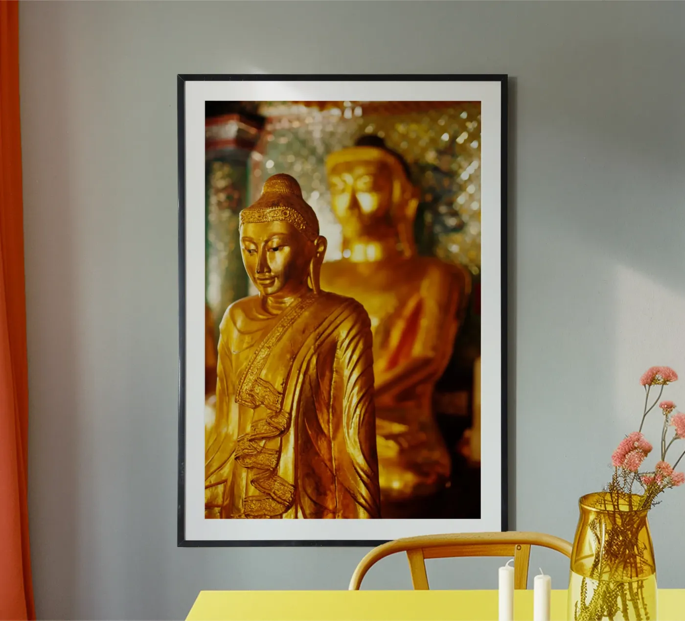 Myanmar poster by fotokunst
