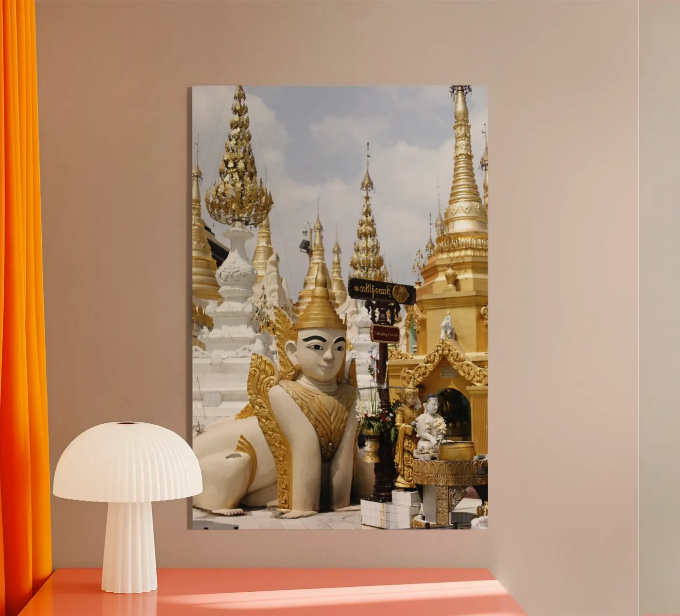 Yangoon Paste, Myanmar plexiglass da fotokunst