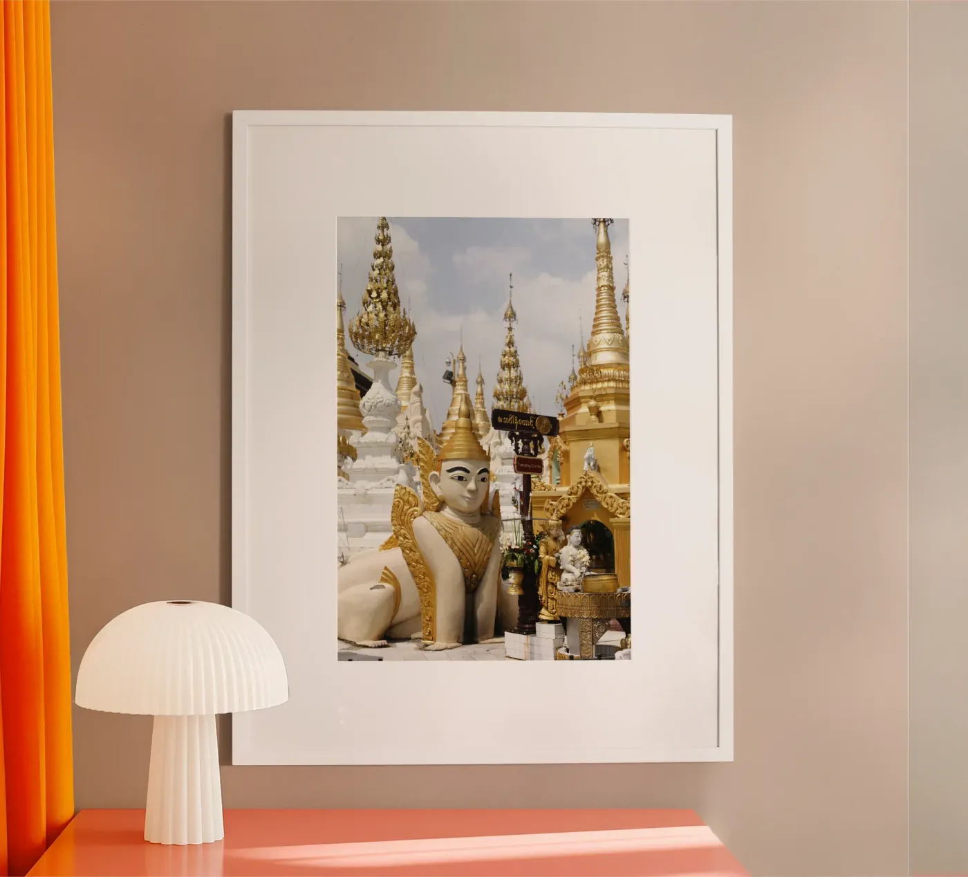 Yangoon Paste, Myanmar poster by fotokunst