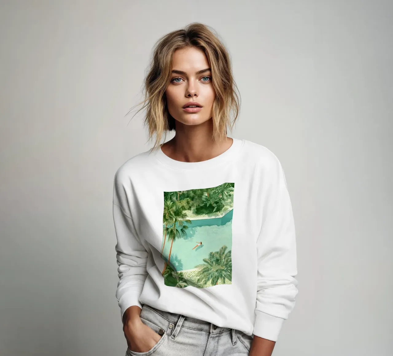The Art of Letting Go sweatshirt van Clara August