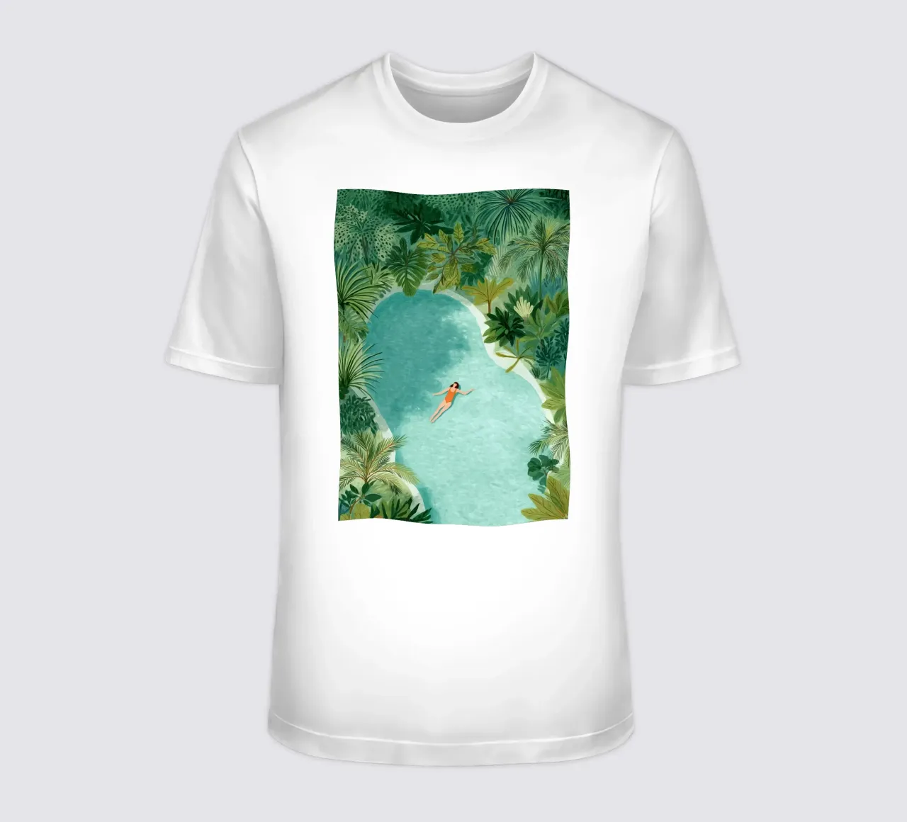 Surrounded by Green, Surrounded by Peace t-shirt da Clara August