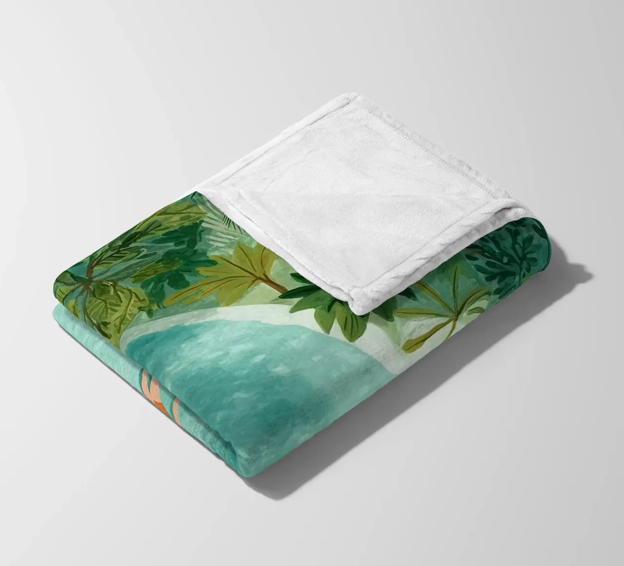 Surrounded by Green, Surrounded by Peace coperta in pile da Clara August