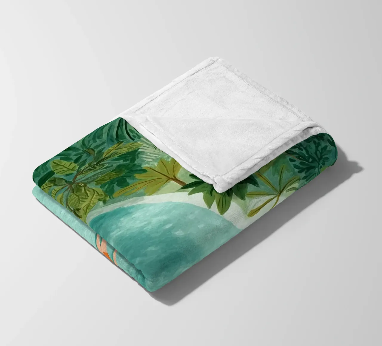 Surrounded by Green, Surrounded by Peace coperta in pile da Clara August