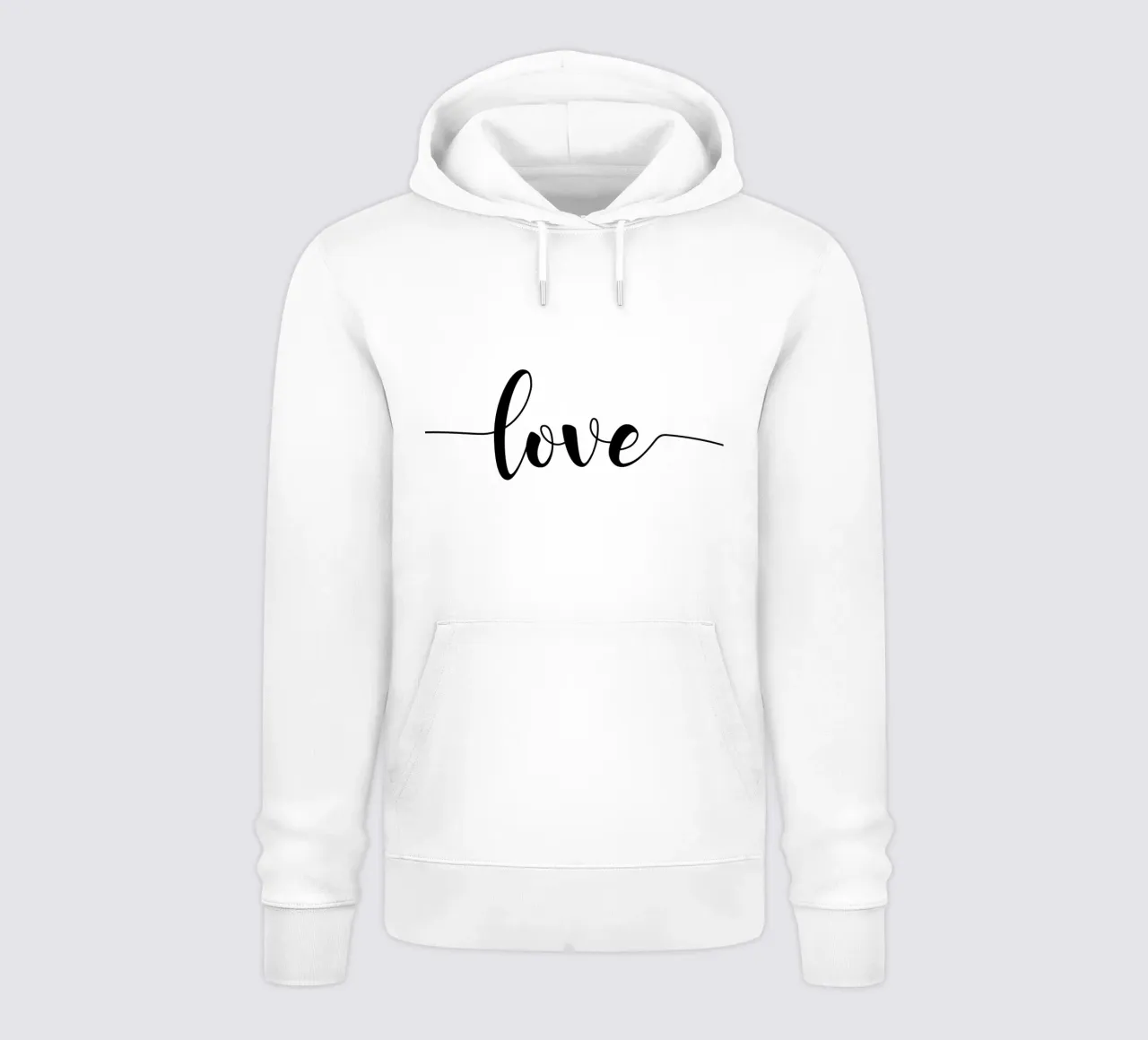 L'amore felpa con cappuccio da Shark Printables