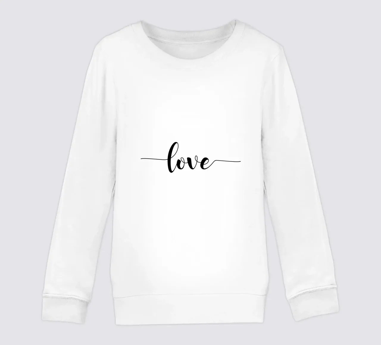 L'amore felpa bambino da Shark Printables