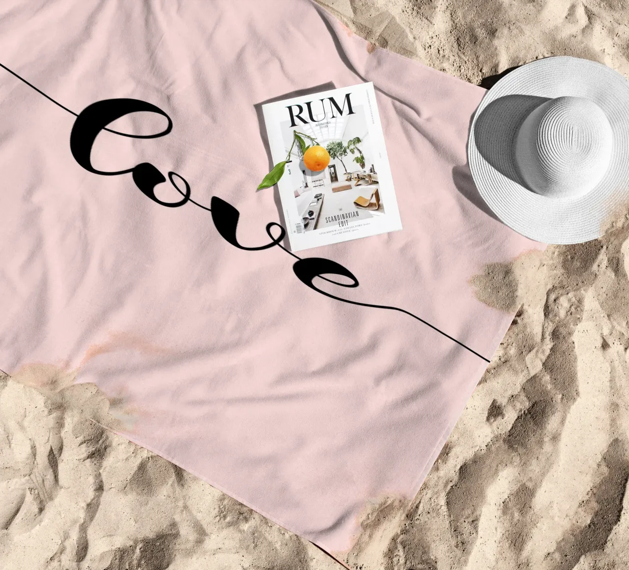 L'amore telo mare da Shark Printables